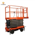 Elevador de tijera eléctrico portátil