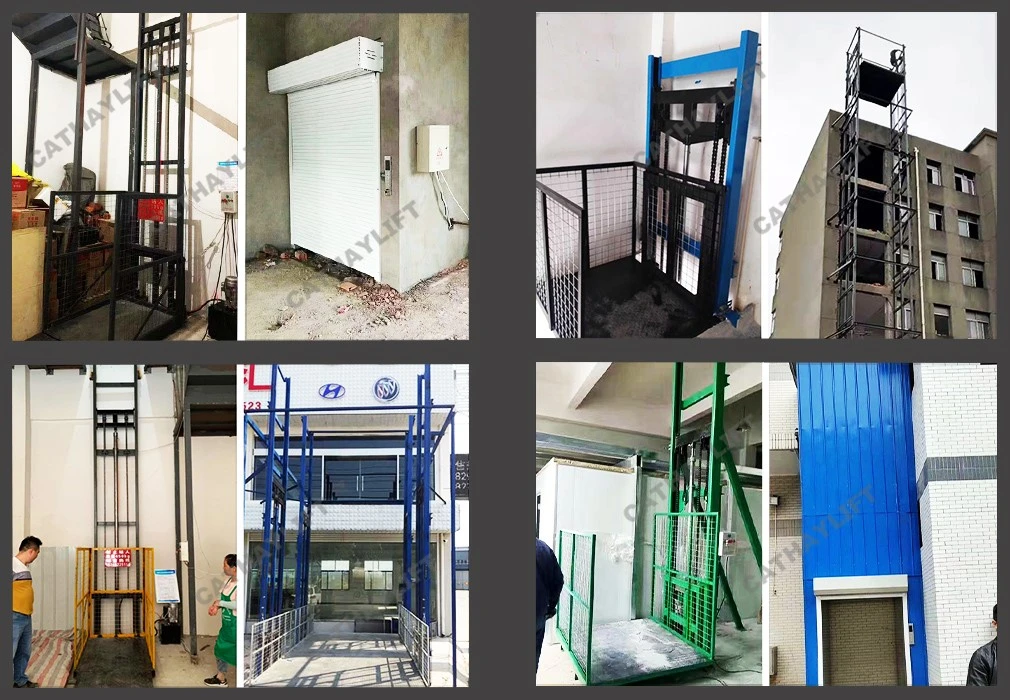 hydraulic cargo lift -real order